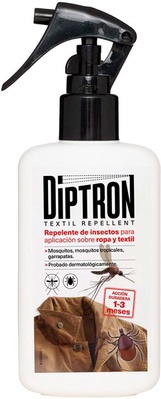Diptron Repelente Textil De Insectos Campamentos 100 Ml Diptron Repelente Textil De Insectos Campamentos 100 Ml